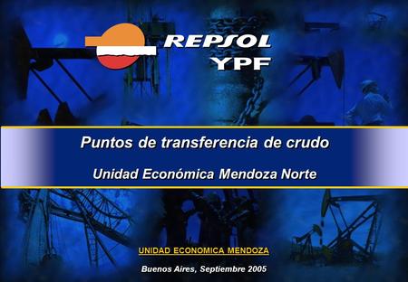 Puntos de transferencia de crudo