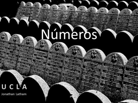 Números U C L A Jonathan Latham. Descendencia y Tierra Capítulo 1 – Censo (26) Mucha descendencia Tiene el libro (Levítico) de cómo mantener posesión.