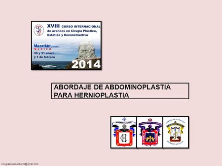 ABORDAJE DE ABDOMINOPLASTIA PARA HERNIOPLASTIA