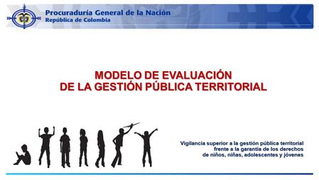 DE LA GESTIÓN PÚBLICA TERRITORIAL