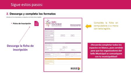 Descarga la ficha de inscripción