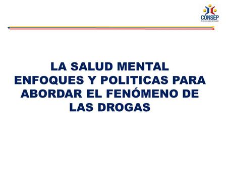 EL FENÓMENO DE LAS DROGAS