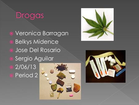  Veronica Barragan  Belkys Midence  Jose Del Rosario  Sergio Aguilar  2/06/13  Period 2.