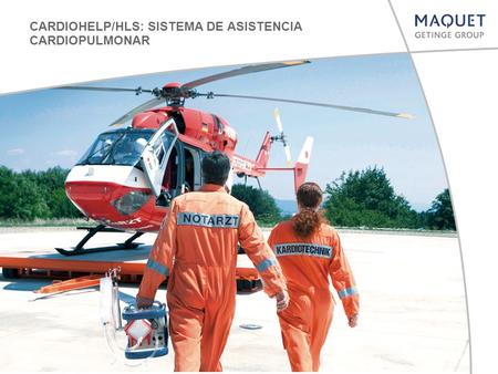 CARDIOHELP/HLS: SISTEMA DE ASISTENCIA CARDIOPULMONAR