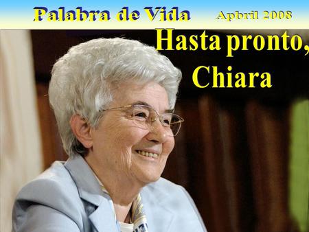 La obra de la justicia será la paz, y el fruto de la justicia, la tranquilidad y la seguridad para siempre (Is 32, 17).