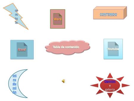 caratula contenido Word Tabla de contenido Youtube Excel introducción