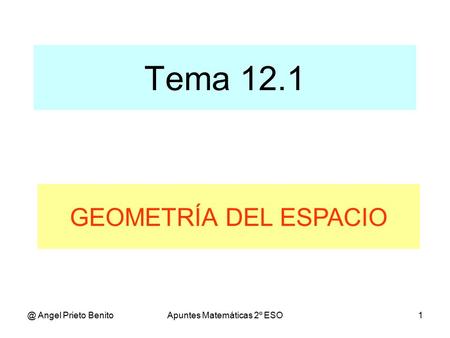 Apuntes Matemáticas 2º ESO