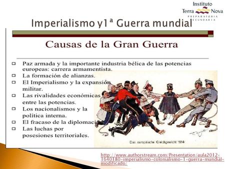 Imperialismo y1ª Guerra mundial