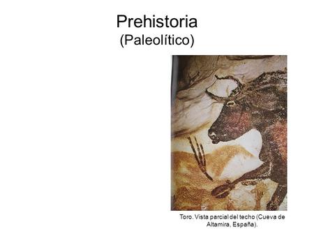 Prehistoria (Paleolítico)