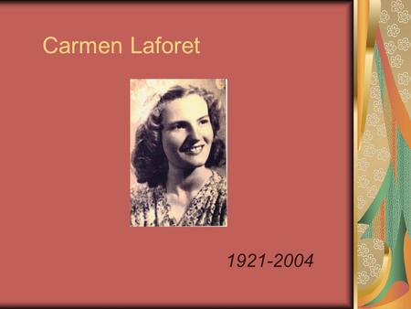 Carmen Laforet 1921-2004.