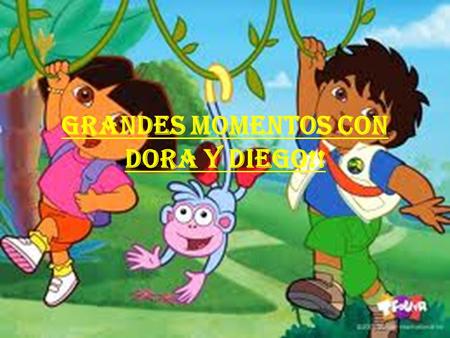 Grandes Momentos con Dora y Diego!!. Ven a jugar!