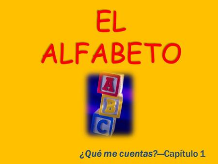 ¿Qué me cuentas?—Capítulo 1