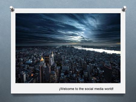 ¡Welcome to the social media world!. La razones/sugerencias de porqué usar Twitter: -Hay que promociona la cuenta: si nadie sabe que estás en Twitter,