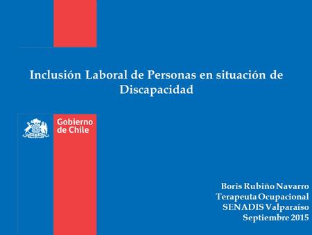 Inclusión Laboral de Personas en situación de Discapacidad