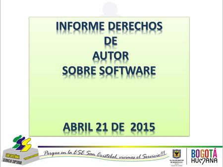 REVISIÓN EQUIPOS DE CUMPUTO RESTRICCIÓN PARA INSTALACION DE SOFTWARE EN LOS EQUIPOS DE CÓMPUTO En la revisión de 121 equipos de computo, evidenciamos.