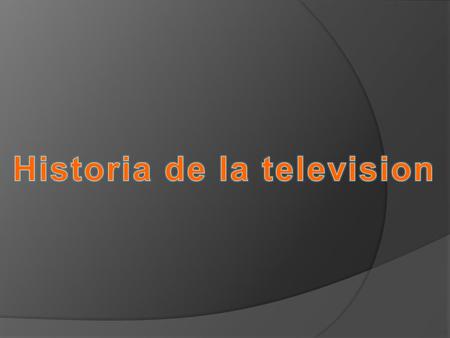 Década de los 50 Durante el gobierno de rojas pinilla, este prometió traer a Colombia la televisión. En mayo de 1954 los equipos traídos de Alemania y.