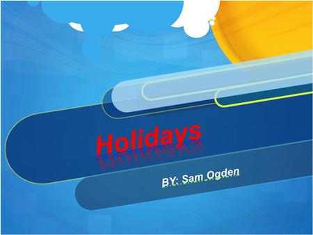 B Y : S a m O g d e n. I like to eat ham on Christmas. Me gusta comer jamón en la Navidad. Wo ___hu ŏ tuí ròu____ Shèng dàn jié.