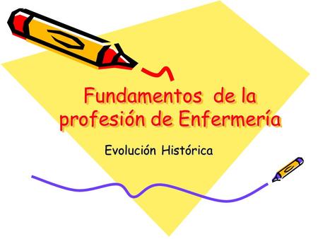 Fundamentos de la profesión de Enfermería