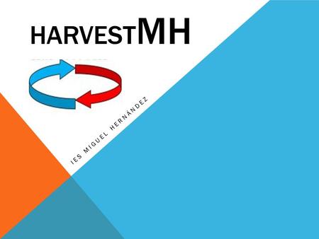 HARVEST MH IES MIGUEL HERNÁNDEZ. ÍNDICE. ALIMENTACÍÓN: BISUTERÍA: OTROS: