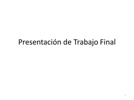 Presentación de Trabajo Final 1. Contenido Integrantes Nombre del Proyecto y Descripción Arquitectura de la Solución Problemas y Principales Decisiones.