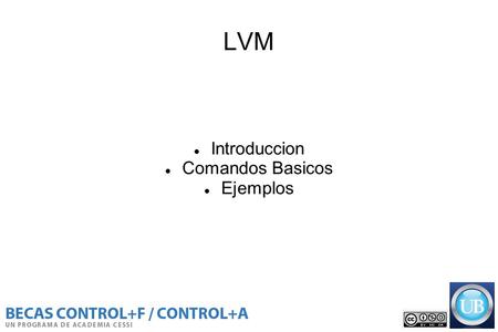 LVM Introduccion Comandos Basicos Ejemplos.