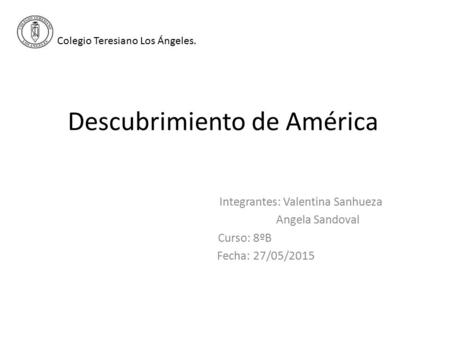 Descubrimiento de América