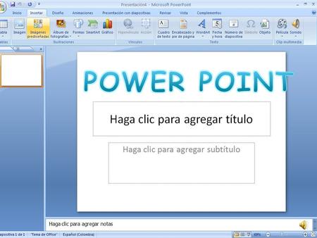  Es un programa de Microsoft Office Power Point el cual nos permite ver la información visual y auditivamente en la cual la información se presenta.