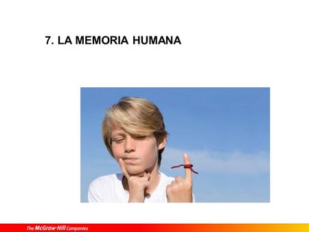 1. El misterio de la memoria