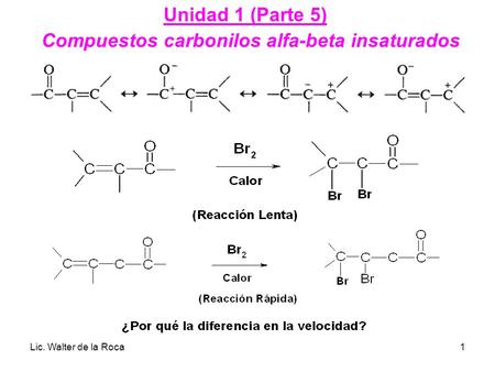 Compuestos carbonilos alfa-beta insaturados