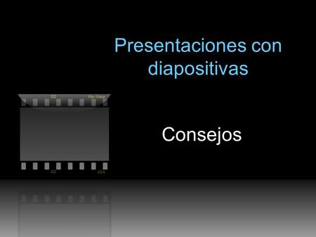 Presentaciones con diapositivas