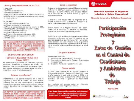 Participación Protagónica y Entes de Gestión en el Control de