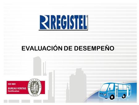 EVALUACIÓN DE DESEMPEÑO