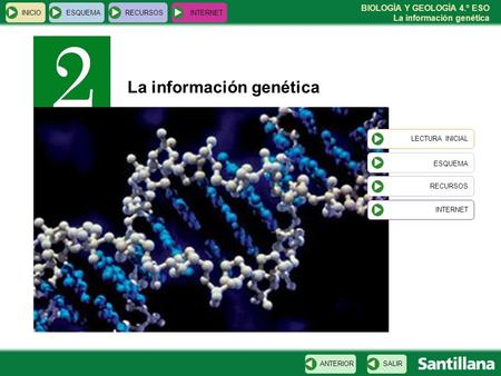 La información genética