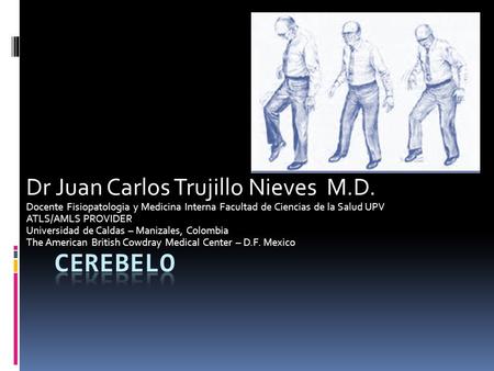 Cerebelo Dr Juan Carlos Trujillo Nieves M.D.