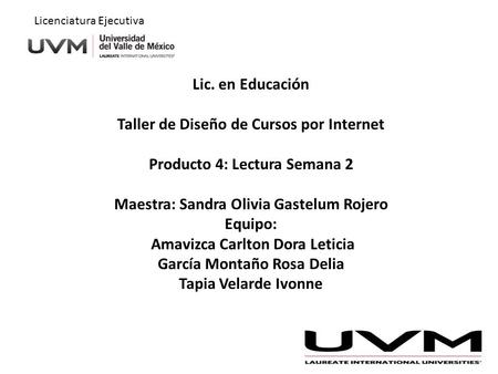 Licenciatura Ejecutiva