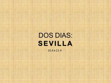 SEVILLA DOS DIAS: SEVILLA 10.4 a 11.4. Hotel Las Casas de Judería Santa María la Blanca, 5, Casco Antiguo, 41004 Sevilla ACOMODACIONES: - piscina afuera.