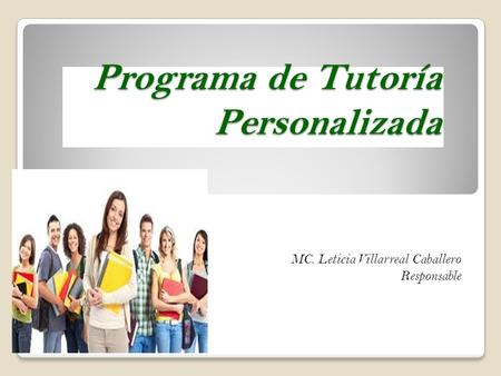 Programa de Tutoría Personalizada