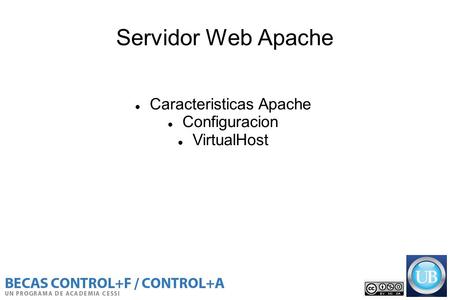 Caracteristicas Apache
