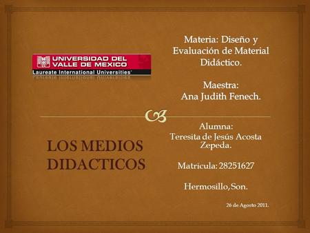 Teresita de Jesús Acosta Zepeda.