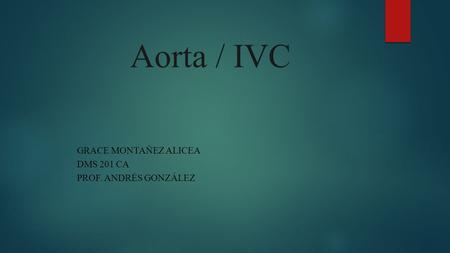 Grace Montañez Alicea Dms 201 CA Prof. Andrés González