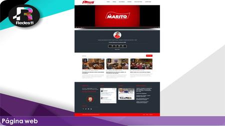 Página web. PÁGINA WEB – VERSIÓN MÓVIL PÁGINA WEB – VERSIÓN COMPUTADOR.
