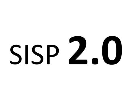 SISP 2.0. Panorama Actual Padrón Geo- referenciado Relevamiento de Terreno Documentario Técnico Capacitación a Distancia Blogs Provinciales ???