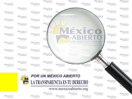 México Abierto es un proyecto del Consejo Ciudadano del Premio Nacional de Periodismo y The National Security Archive, y es posible, gracias al apoyo.