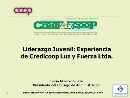 Liderazgo Juvenil: Experiencia de Credicoop Luz y Fuerza Ltda.