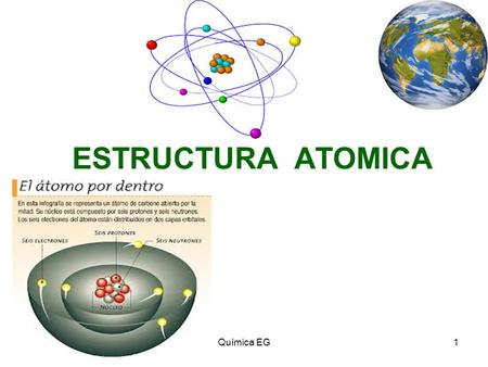 ESTRUCTURA ATOMICA Química EG.