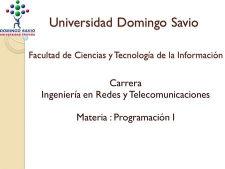Universidad Domingo Savio