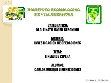 INSTITUTO TECNOLOGICO DE VILLAHERMOSA