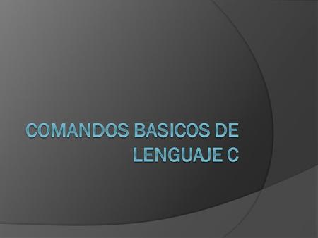  Todas las operaciones que se producen en el teclado y la pantalla de la computadora.  A continuación algunas funciones básicas de entrada y salida.