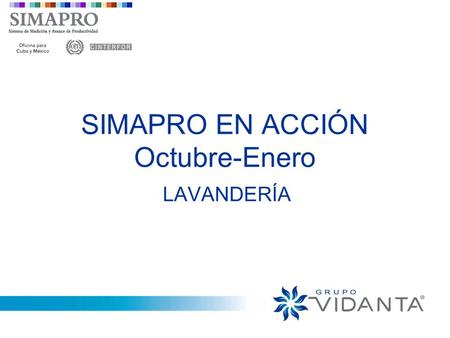 SIMAPRO EN ACCIÓN Octubre-Enero