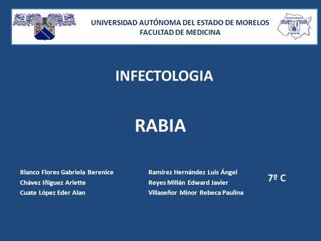 UNIVERSIDAD AUTÓNOMA DEL ESTADO DE MORELOS FACULTAD DE MEDICINA